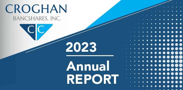 Croghan Bancshares, Inc. 2023 Annual Report cover