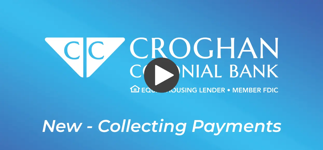 Croghan Colonial Bank video thumbnail: New - Collecting Payments tutorial
